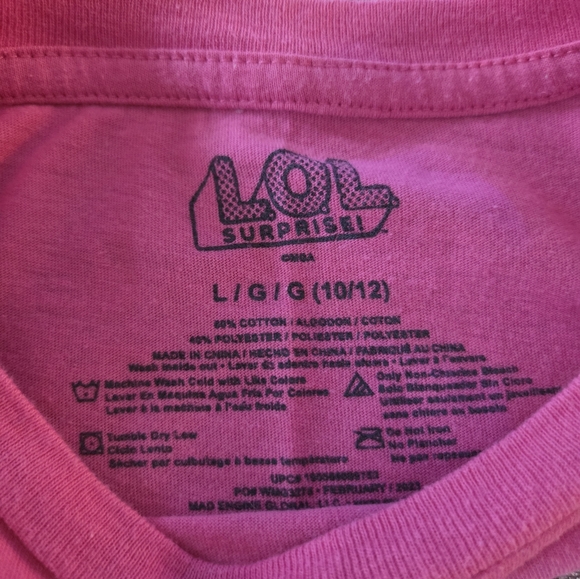 🎉5/$10 L.O.L doll Shirt- L - Picture 3 of 3